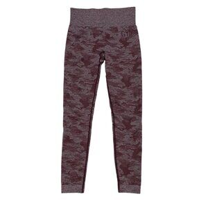 Gymshark Adapt Camo Seamless Leggings S Winter Berry